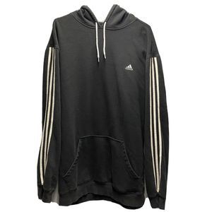 Adidas 3 Stripe Vintage 90s Y2K Hoodie Mens Size 2XL